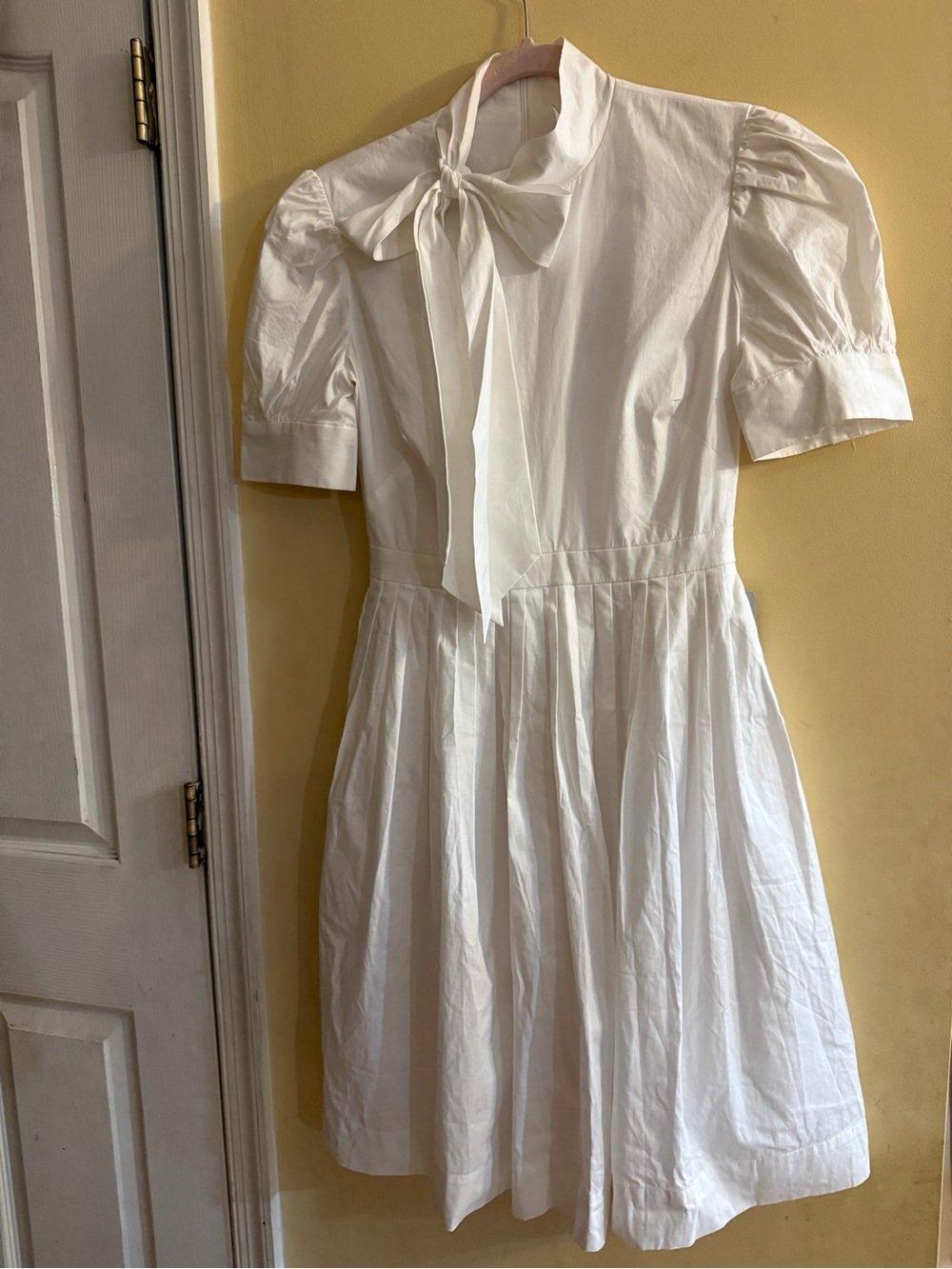 NWT Gal Meets Glam Hannah Cotton poplin Dress, sz 4